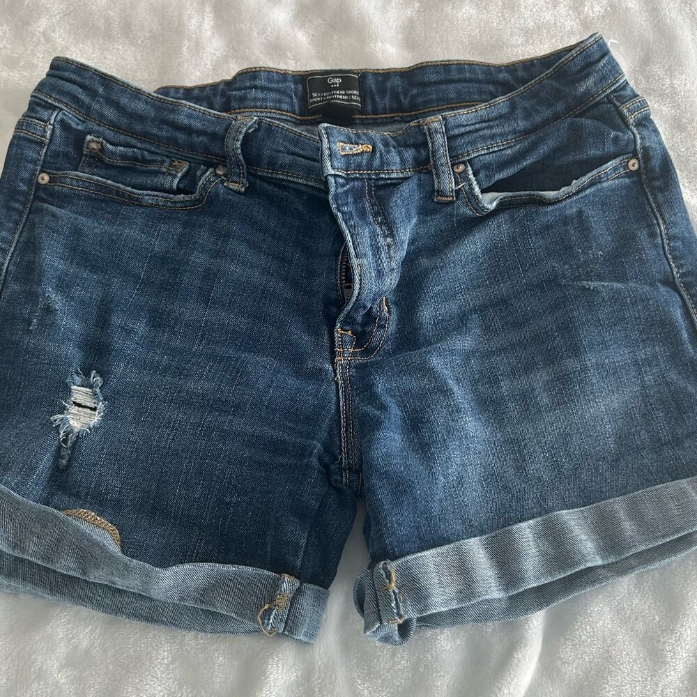 Gap sexy boyfriend woman’s denim jeans shorts